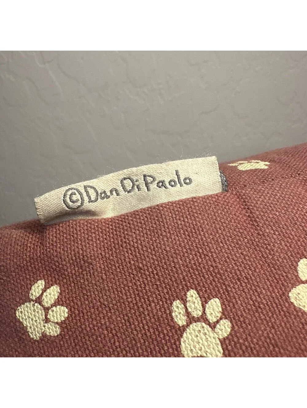 Primitive By Kathy Funny My Dog & I Talk About You Mini Decorative Throw Pillow